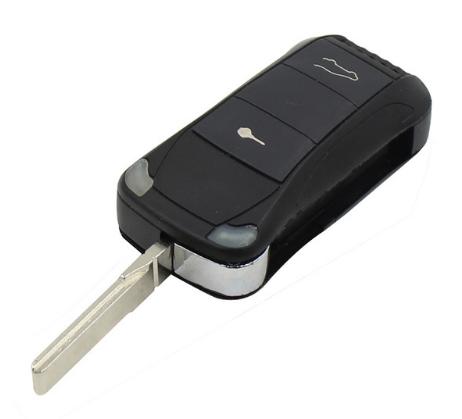 For Porshe Cayenne 2 button flip remote
 key shell