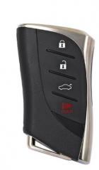For Lexus 3+1 button remote key blank