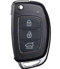 For Hyundai 3 Button Remote Car Key 433MHz with ID