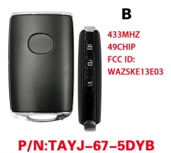 For Mazda CX5 CX9 2020 - 2022 SMART KEY 2/3BUTTONS