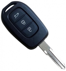 For Renault 3 button remote key blank