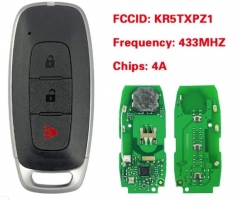 2023 For Nissan Kicks Smart Key 3 Buttons Fob FCC: