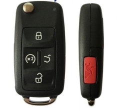 For VW Remote Key 4+1Button 561 837 202D 315MHZ