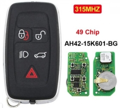 For Land rover for Range Rover 5 button Smart Card