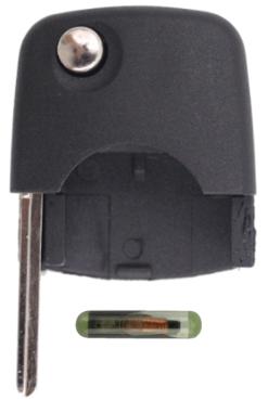 For VW flip remote key 
 head with ID48 chip inside （the connect face is round）