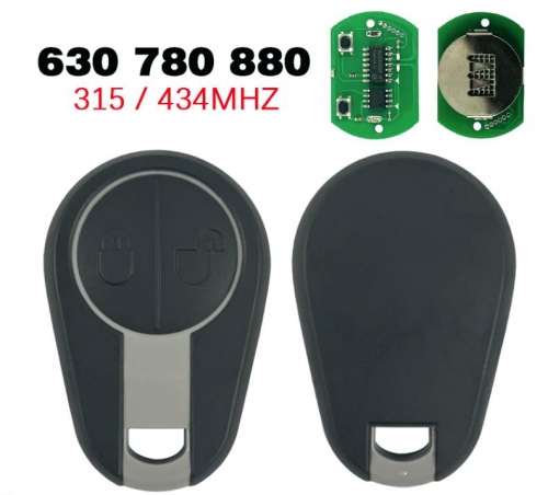 For Volvo Truck 630 780 880 Evro 5 Euro 5 VNL VNM FM FH VN FL Fob 21392420 2button remote 315Mhz