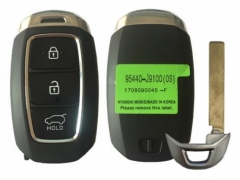 For HYUNDAI Smart Remote Insert Key Fob 95440-J910
