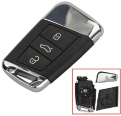 for VW 3 Button remote key blank  no  blade