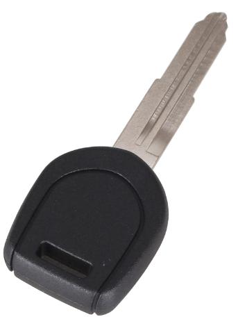 For Mitsubishi transponder key blank with right blade 
(can put TPX  long chip)