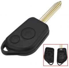 For Peugeot 2 button remote 
key blank (with batte