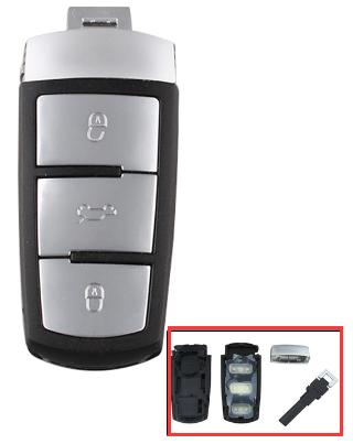 for VW Magotan 3 
button remote key shell
