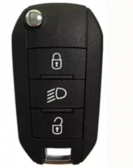 3Button 433Mhz Remote Control Key For Peugeot With