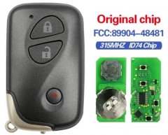 for Lexus RX CT 2010-2017 3-Btn Smart Key (HYQ14AC