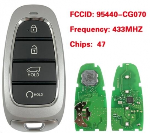 For Hyundai Staria 2022 Smart Remote Key 4 Button 433MHz 95440-CG070