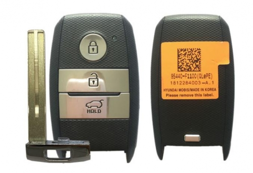 For KIA Sportage 2019 Smart Remote Key 3 Button 433MHz 95440-F1100