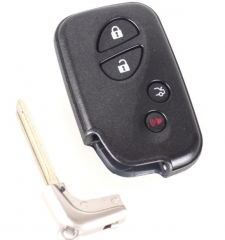 For Lexus  4 button remote key shell