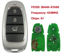 FCCID 95440-S1500 Aftermarket 3 Button Key For Hyu