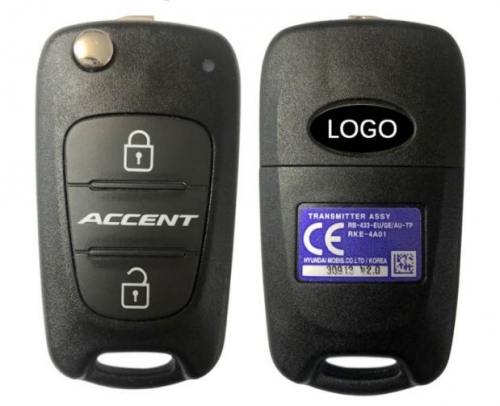 2010-2013 For Hyundai Accent Flip Key 2B – 433MHZ – 95430-1R110