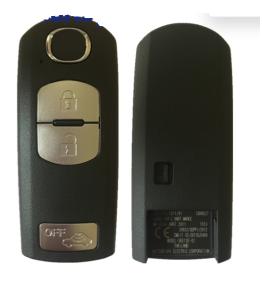 For Mazda Smart key 2+1 Button 434MHz Mitsubishi system SKE13E-02