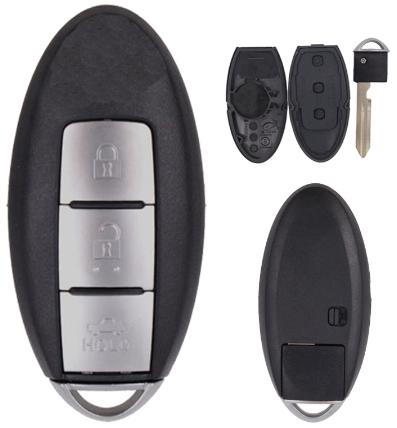 For Nissan 3 button remote 
key blank with blade for old model