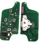 For Peugeot 4 Button Flip 
Remote Key 433mhz 
(bat