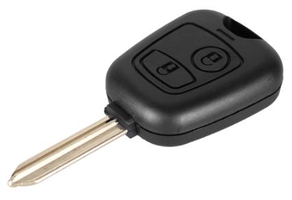 For Peugeot 2 button remote key  blank