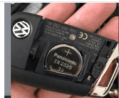 original For VW 3 button remote key with 434mhz 5G