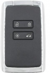 keyless card for Renault Megane4 with 4button PCF7