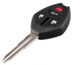 For Mitsubishi remote key shell
with 4 button with