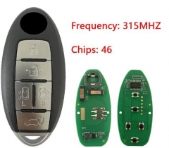 For Nissan QUEST 2014 Smart Remote Key 315MHz 285E