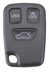 For Volvo 3 buttons key shell