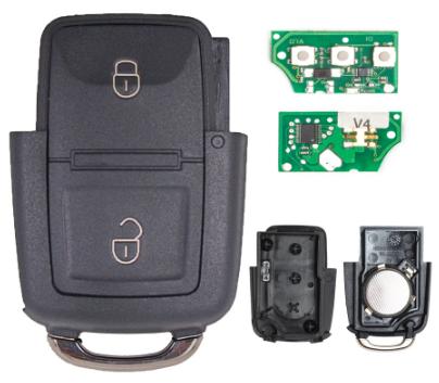 For VW 2 button remote key 433mhz
7M3959753F
just press and hold the lock button during this time press the unlock button 3 times and then release two