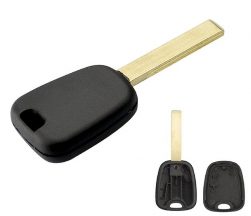 For peugeot transponder key blank with HU83 blade