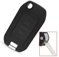 For Opel 2 button modified remote key blank with r