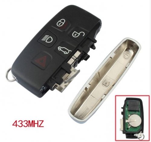 For  Landrover keyless
smart key 4+1 button 434MHZ with 7953ptt chip
