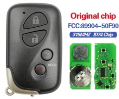 for  Lexus LS460, LS600H 2007+ Smart Key, 4Buttons