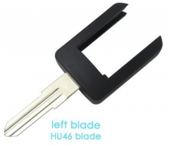 For Opel key head with left blade