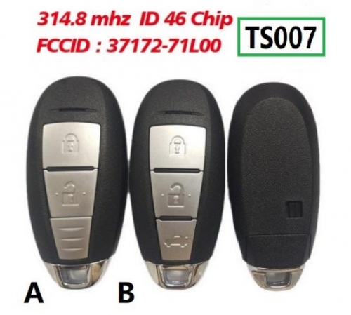 For Suzuki Swift (2010 +) (Japan spec) 37172-71L00 TS007 314.8mhz PCF7952 HITAG2