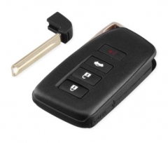 For Lexus 3+1 button remote key blank