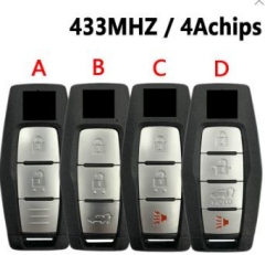 For Mitsubishi Outlander / 2/3/4-Button Smart Key 