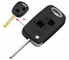 For Lexus 2 button modified remote key blank