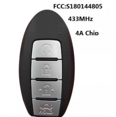 For Nissan Sentra 2020 Smart Key 4 Buttons 433MHz 