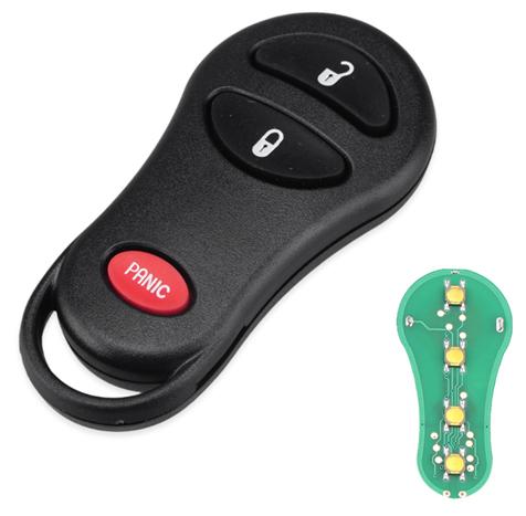 For Chrysler remote Control with 3 buttons with 315mhz
we have two model; 
FCCID-- GQ43VT9T
FCCID-- GQ43VT17T
For Chrysler Town & Country 2001-2003