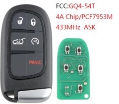 For Chrysler  keyless  remote key with 434mhz with