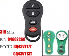 For Chrysler remote Control with
3 buttons with 31