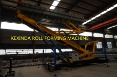 16/18/21m high-altitude pressure tile lift trucks for roll forming machine