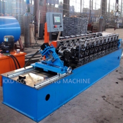 light steel keel Metal furring keel channel house structure roll forming machine with punching hole