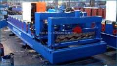 Glazed Tile Roofing Tile Galvanized Iron Sheet Machine Maker