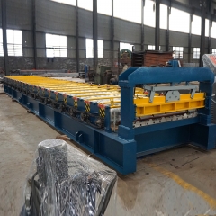 1000 Trapezoidal metal roof sheet roll forming machine