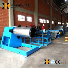 Cut to length line steel coil slitting machine